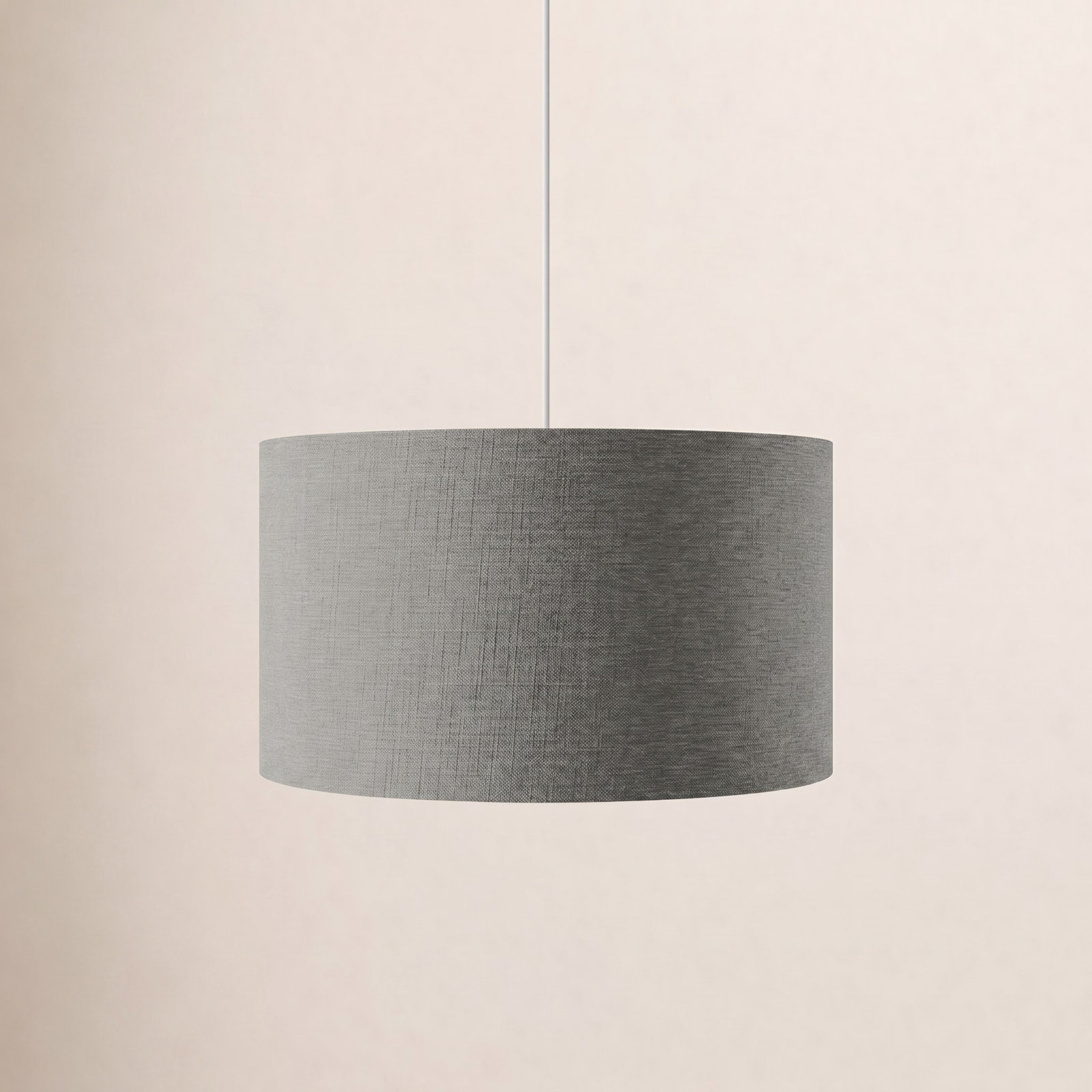 Kinnear Single Light Plug-in Pendant, Light Gray