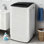 2.8 Cu.ft Portable Washer, Full Automatic Washing Machine With 4 Program 4 Water Level 3 Water Temp For Apartment, Rv, Dorms