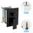10 Inch Square Matte Black Dual Function Ceiling Mounted Shower System With - Scald Valve, Easy To Clean Nozzle, And Handheld Spray Mount Heads, Finish, Balanced Rainfall Pattern, Cleaning