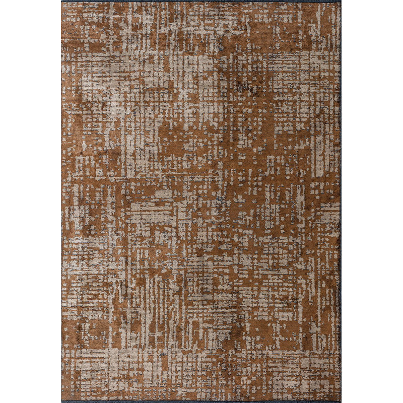 Lignes contemporaines ondulées, Carré 9 pi 10 po
