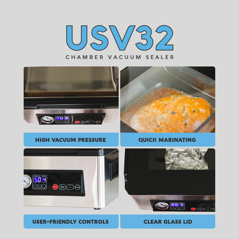 Avid Armor Ultra Series Stainless Steel Chamber Vacuum Sealer