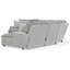 Canapé modulaire inclinable électrique en U Ziera-97582789