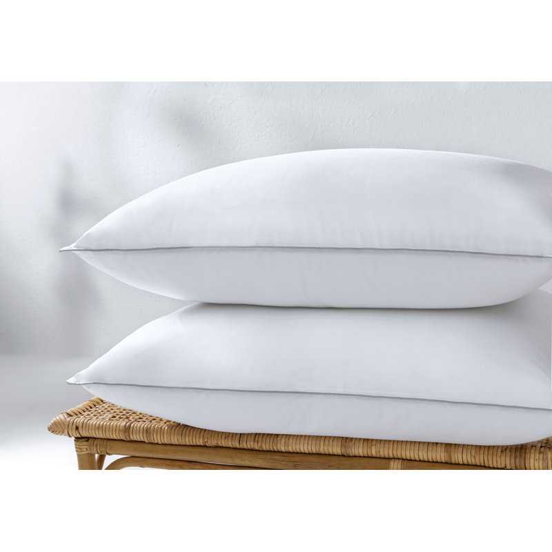Calida Nano Gel Pillow, White, Standard Pillow: 20" x 26"