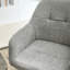 Chenille Fabric Dining Chair-667873214
