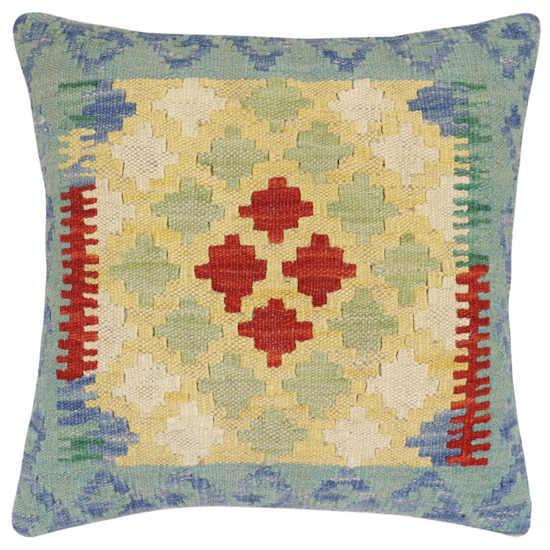 Housse et insert de coussin carré 100% laine