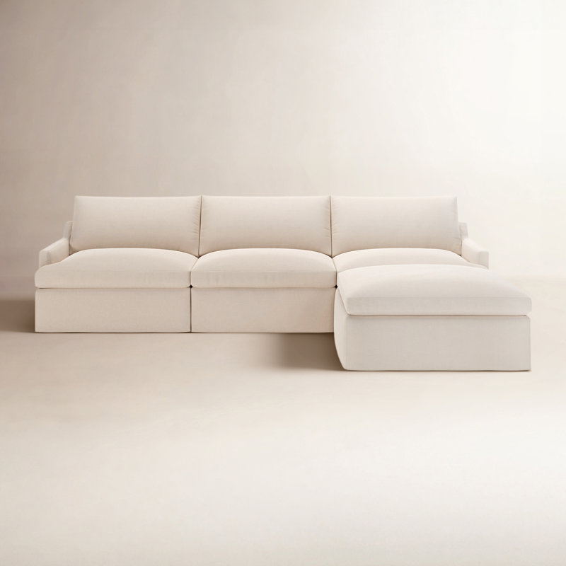 Wrenley Reversible Sectional, Canvas Canvas Sunbrella® Canvas