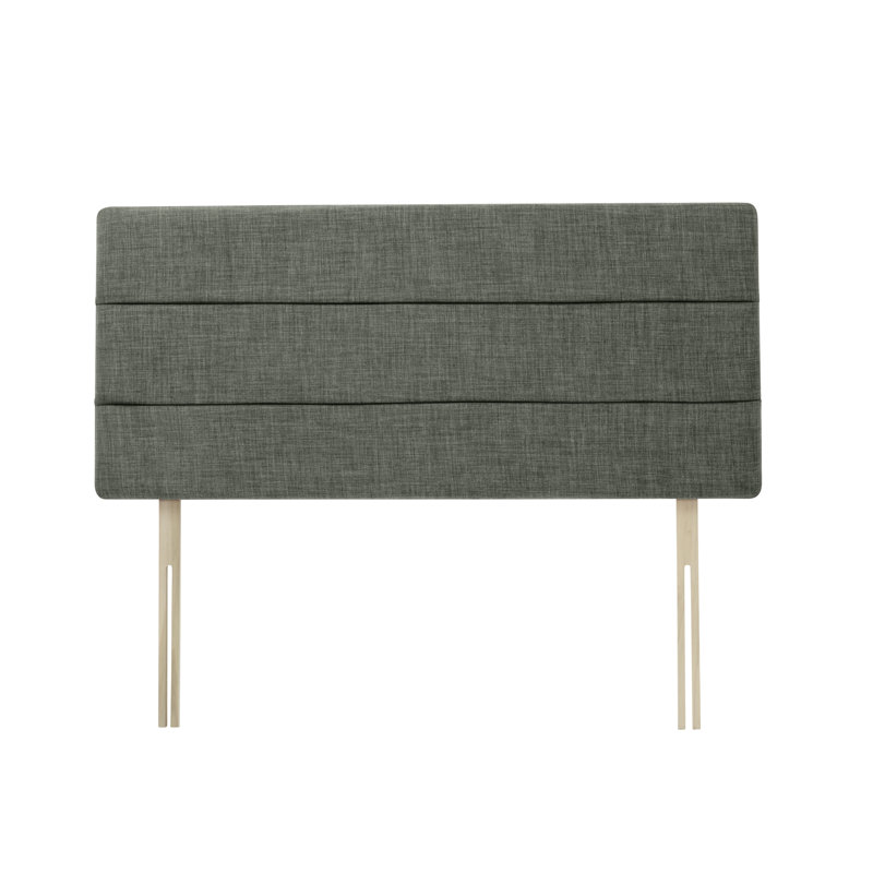 Alder Upholstered Headboard, Single (3'), Charcoal