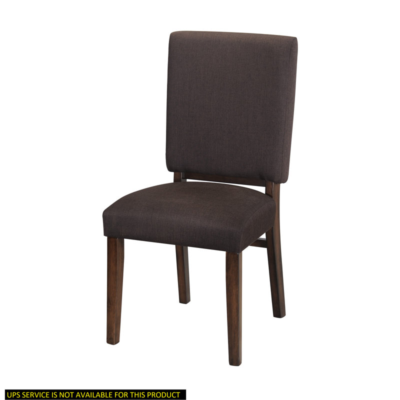 Ensemble de chaises de salle à manger en tissu 2 pièces
