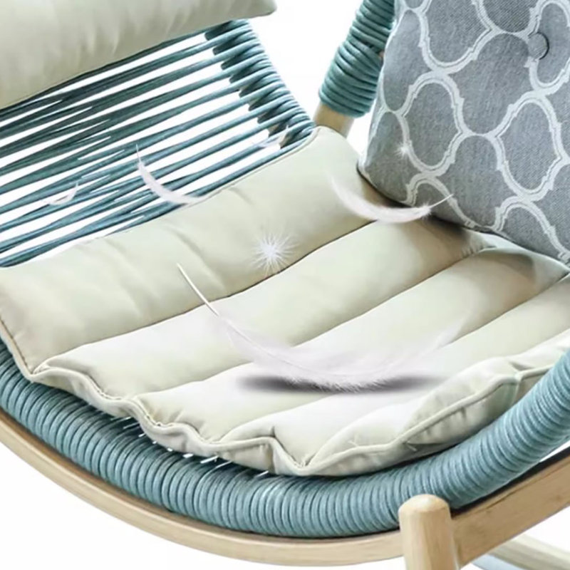 Chaise berçante moderne simple et sophistiquée