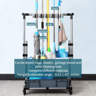 Glorbu Movable Floor-Mounted Mop Rack (10 Racks) | Wayfair