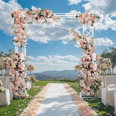 Wedding Arch Iron Backdrops & Signs