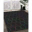 Tapis noir/rouge à motifs-461833485