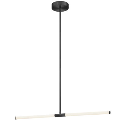 Corvette Horizontal Pendant - 20W - White Acrylic Diffusers