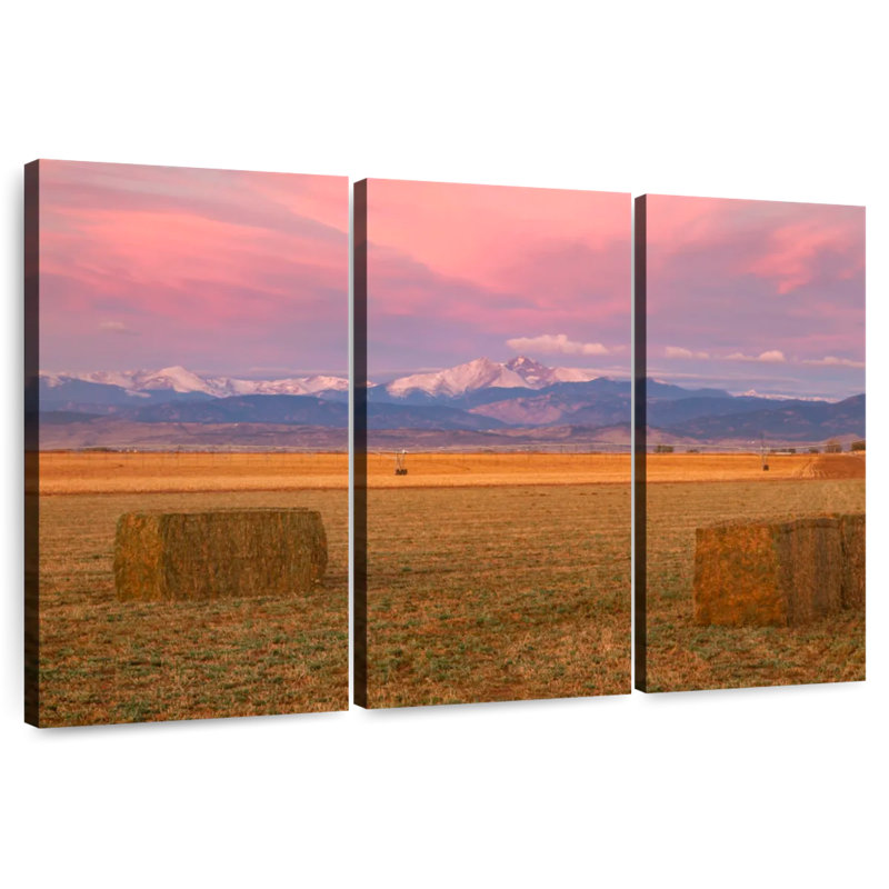 Alvord Longs Peak Harvest, 48" H x 74" W