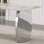 Ensemble de table de salle à manger de luxe Modern Light avec table en pierre frittée à motif Pandora de 63 * 31,4 pouces et 4 chaises en polyuréthane noir - parfait pour la salle à manger, la cuisine et plus encore