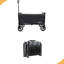 Chariot à roulettes convertible tout-en-un de 5 po x 2 po avec ouverture complète et laisse pour chien, siège polyvalent et rangement polyvalent-125532779