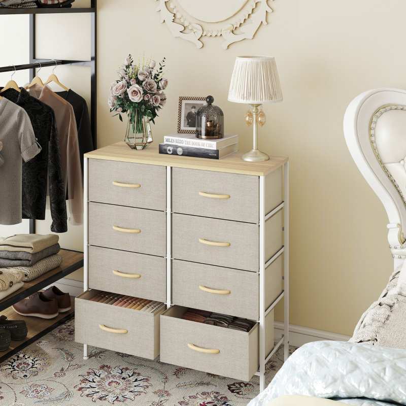 80cm W 8 - Drawer Chest of Drawers