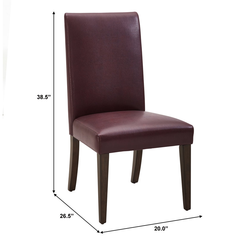 Chaise d'appoint Filer, Merlot