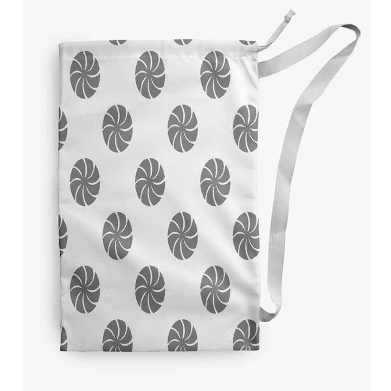 Sac à linge Whirl of the Season, Moyen (H 36 po x l 28 po), gris