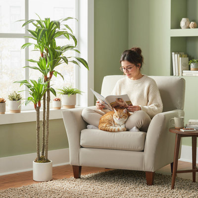 Arbre de dracaena artificiel 5 pi, plante artificielle réaliste pour la décoration intérieure