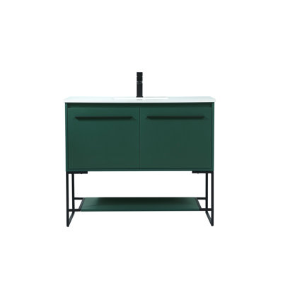 Ensemble de meuble-lavabo simple 40 po Rozell