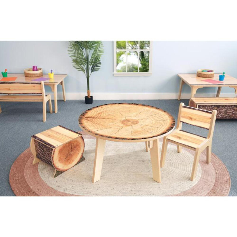 Table d'activités réglable pour 4 étudiants, H 18 po x L 35 po x l 35 po
