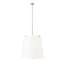 Luminaire suspendu 6 lumières Regene en nickel brossé-2032405031