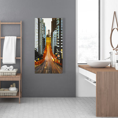 San Francisco by Night - Scenic Canvas for Home Decor