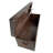 Raylee Genuine Leather Upholstered Storage Bench
