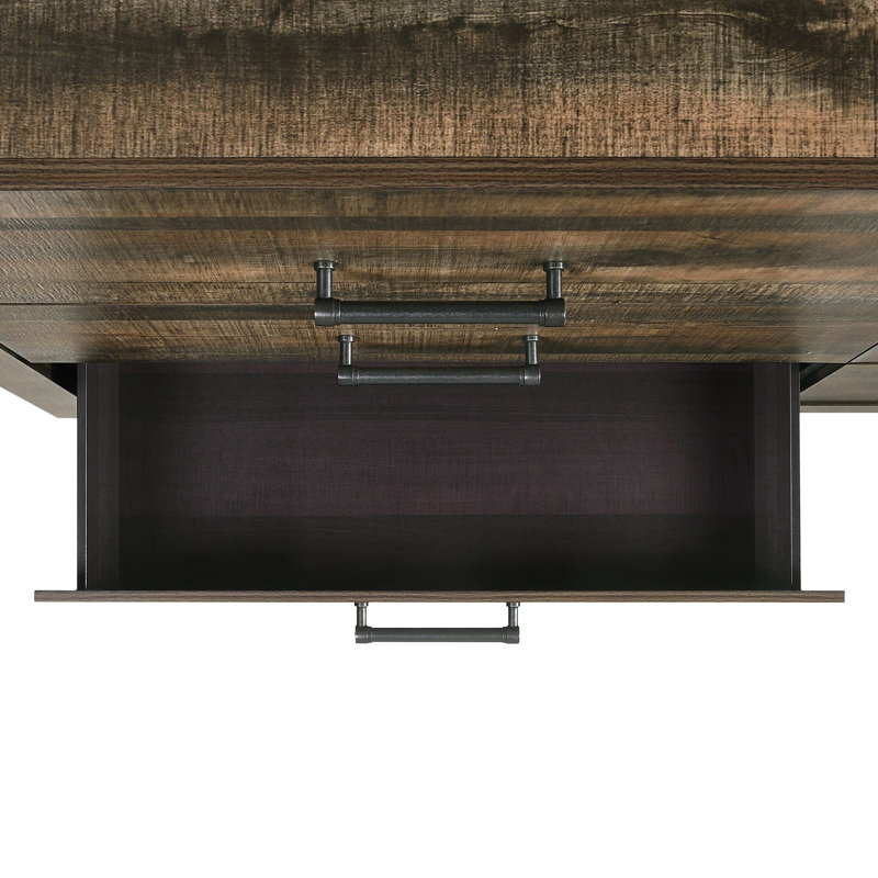 Commode double à 6 tiroirs avec miroir Montijo