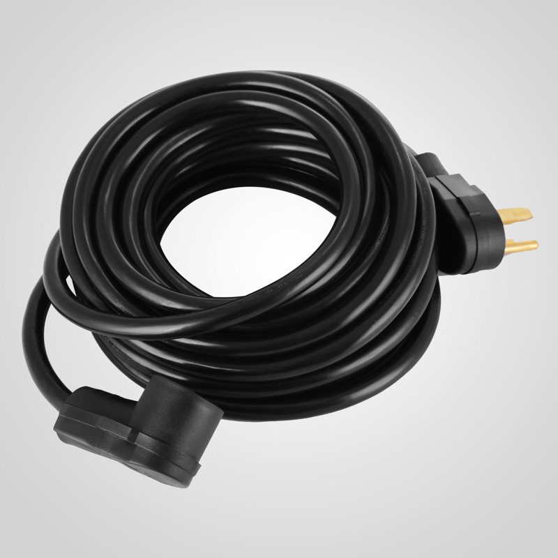 RV Power Cord 50Ft 40 Amp RV Extension Cord AWG8 40 amp rv Extension
