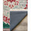 Tapis oriental en polyester beige et bleu Girirj-359992922