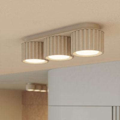 Aura Aluminium Flush Mount