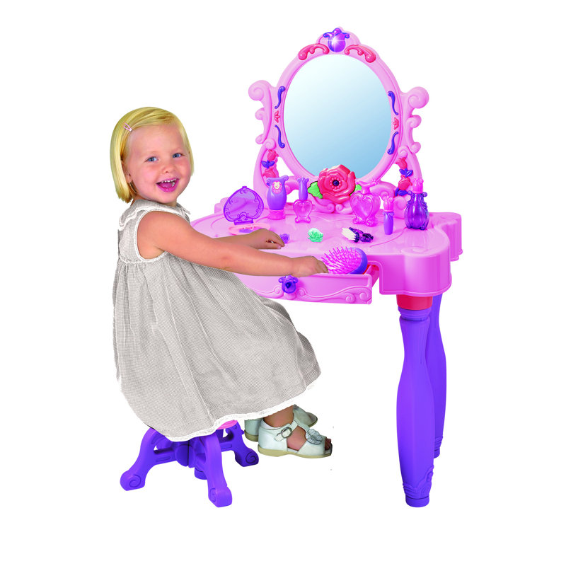 Staatsburg Kids Vanity Set with Mirror