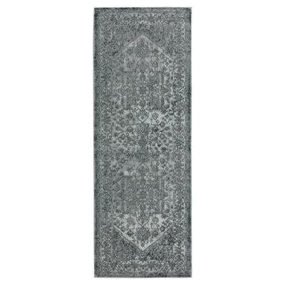 Tapis oriental gris