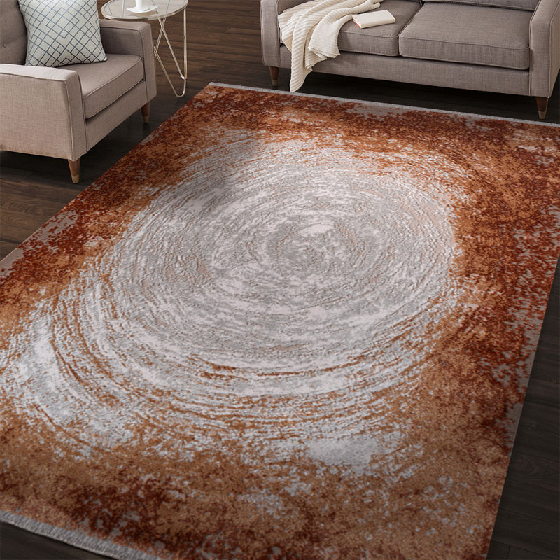 Tapis en coton Lakyn, Rectangle 6 pi 7 po x 8 pi 11 po