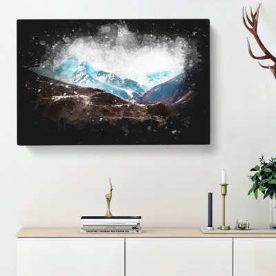 Mount Everest In The Himalayas - Wrapped Canvas
