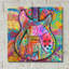 «Vintage 12 String» par Dean Russo, art mural en verre acrylique-52758791