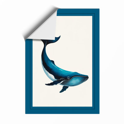Drifting Whale Coastal - Print