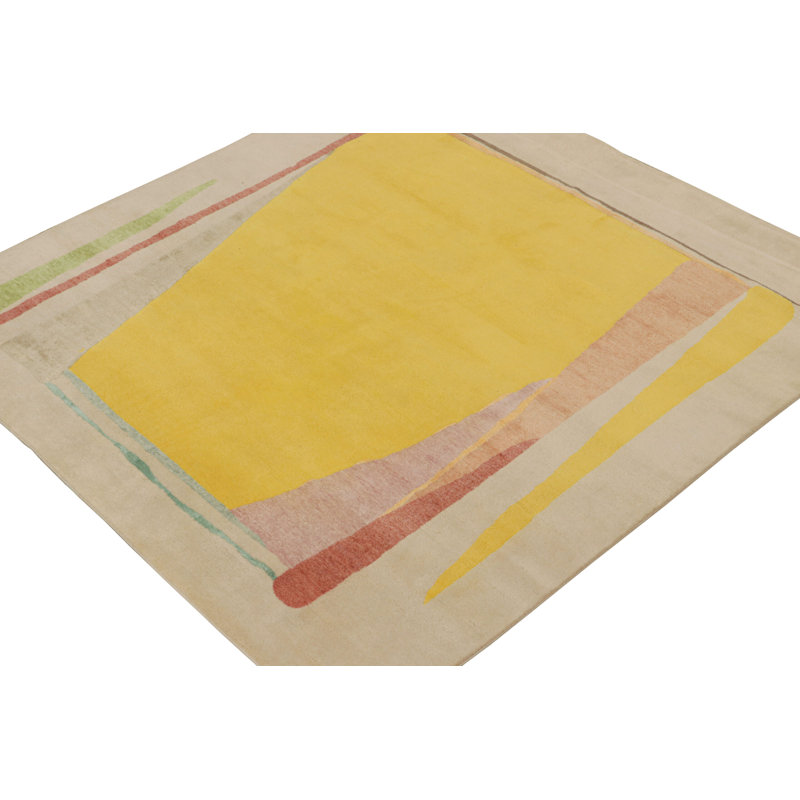 One-of-a-Kind 6'3" Hand Knotted Area Rug