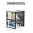 12-Piece Transparent Stackable Shoe Cabinet-769398037