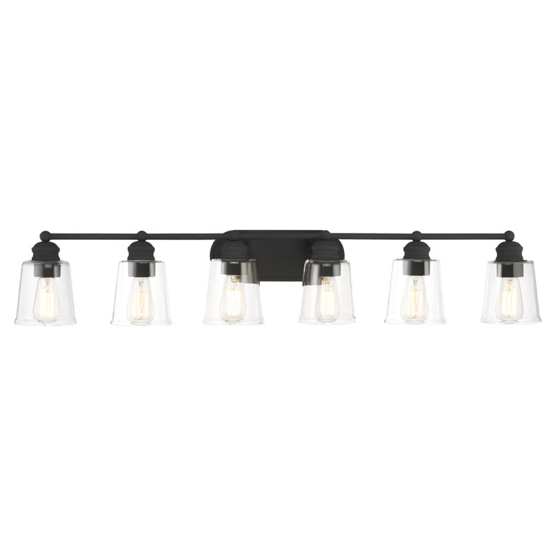 Knuth 6 - Light Bathroom Steel Dimmable Vanity Light
