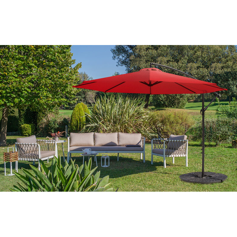 Parasol d'extérieur, Rouge