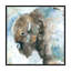 «Buffalo on Blue» par Carol Robinson - reproduction d'art-49901422-53128207