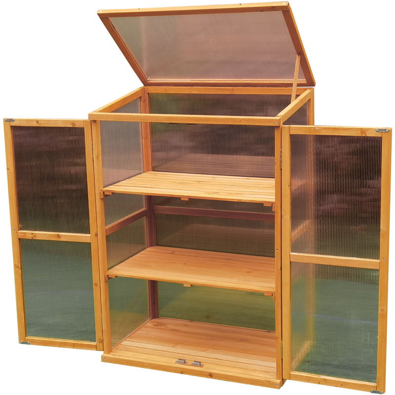 29.9" W x 18.5" D Cold Frame Greenhouse