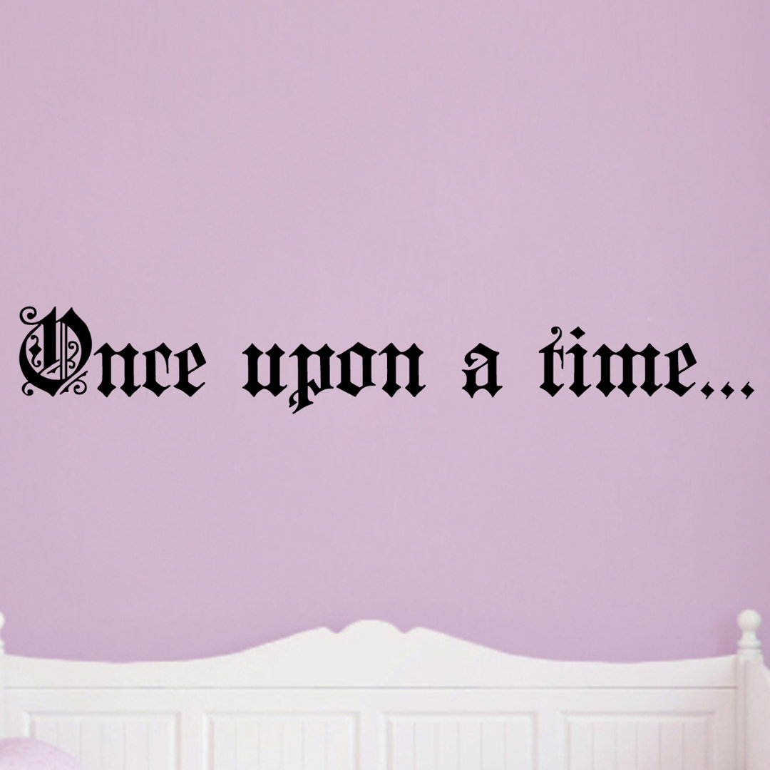 Once Upon A Time Wall Decal Sweetums Wall Decals 