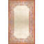 Ivory Antique Allover Trellis Design Oversized French Savonnerie Carpet