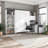 Camalla Full Murphy Bed with Shelving and Fold-Out Desk-57534140