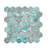 Eterna Hexx 2" x 2" Glass Mosaic Floor and Wall Tile-108486576