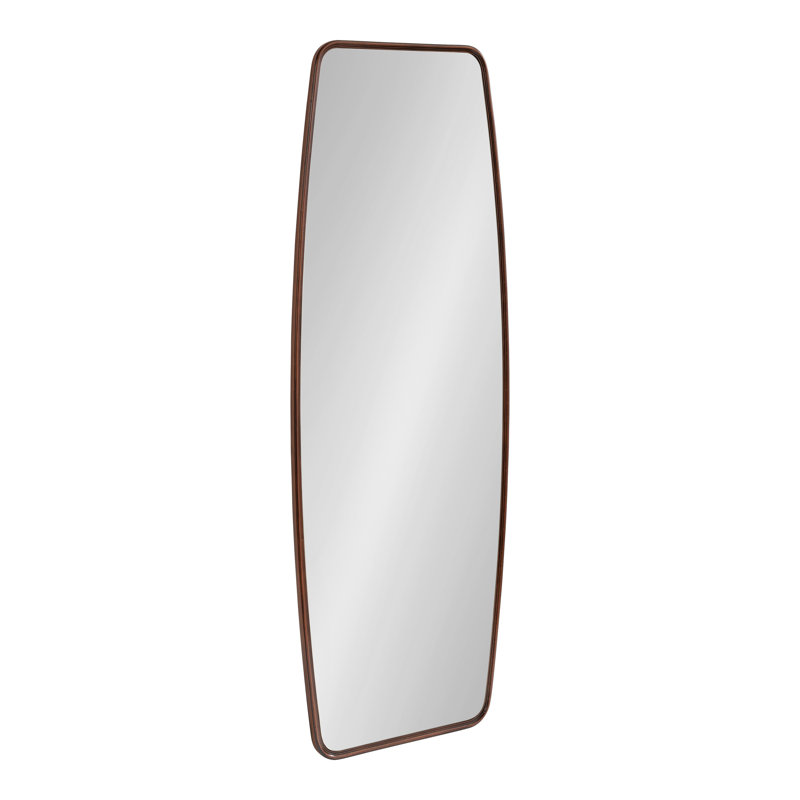 Creason Wood Rectangle Mirror, Bronze, 18" x 48"